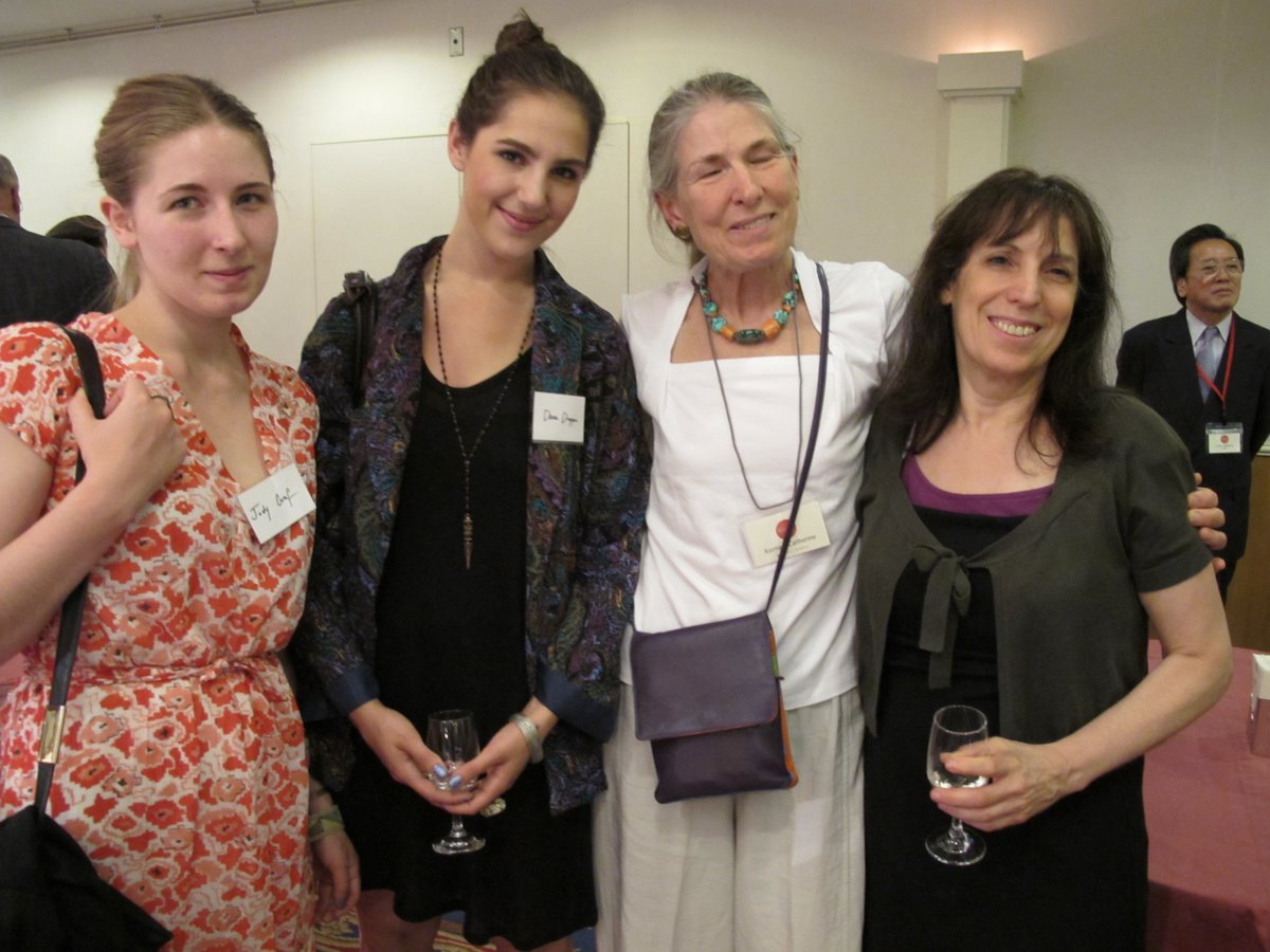Jody, Dana, and Catherine Kernan with Susan Rostow, all US – April Vollmer